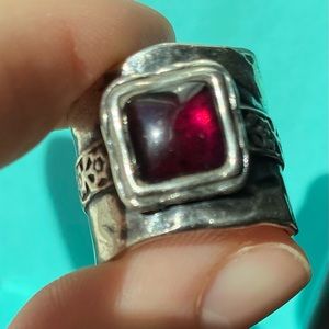 Silpada Garnet ring